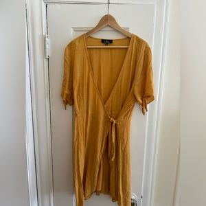 Lulus my philosophy wrap dress